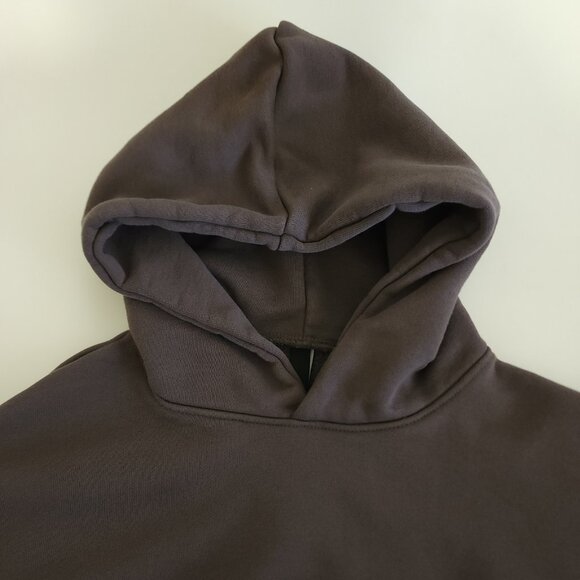 Seventh Earth Studios Hoodie heavyweight Sweatshirt Large Grey 7th - Picture 2 of 8